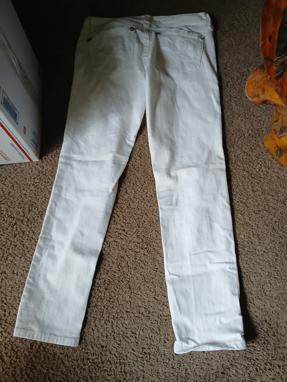 Seven7 White Women’s Skinny Jeans